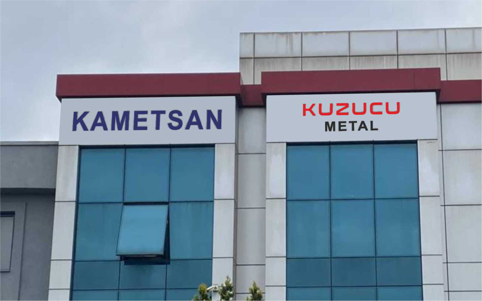 Endüstriyel dış cephe tabela uygulaması