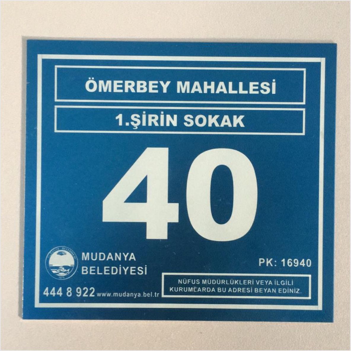 DKN KAPI NUMARALARI ÜRETİMİ