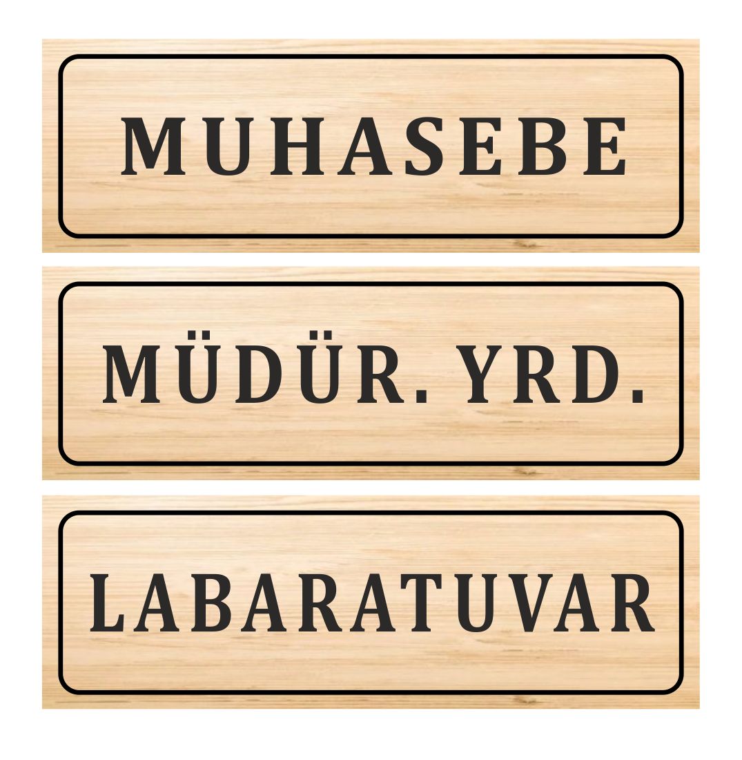 AHŞAP ÜRÜNLER